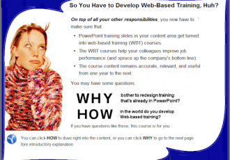 Online Training for Content Experts